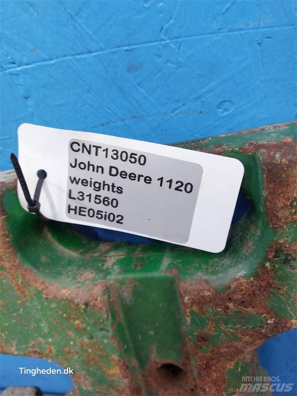 John Deere 1120 Prednji utegovi