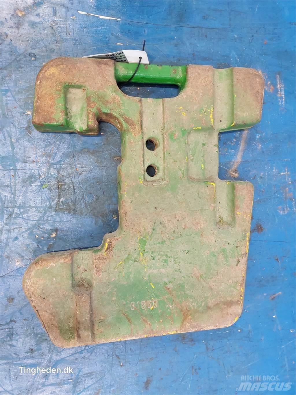 John Deere 1120 Prednji utegovi