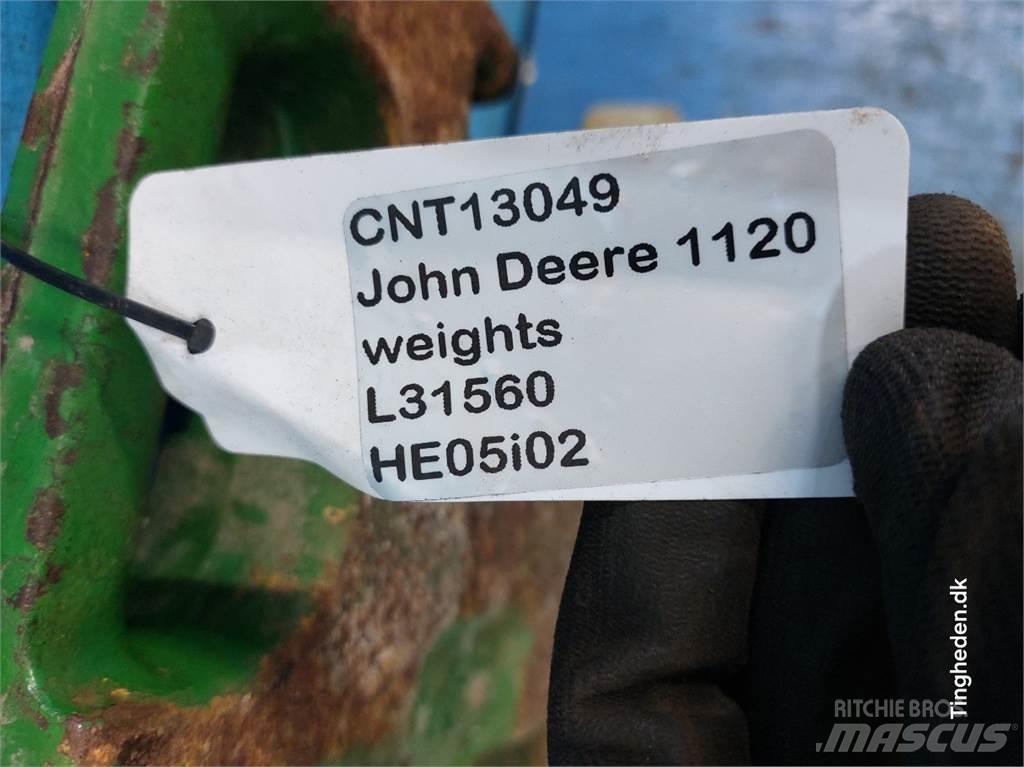 John Deere 1120 Prednji utegovi