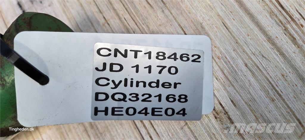 John Deere 1170 Hidraulika