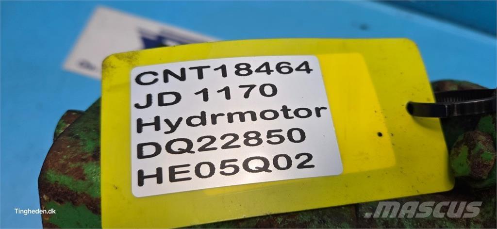 John Deere 1170 Hidraulika