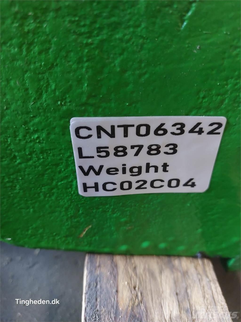 John Deere 1850 Prednji utegovi