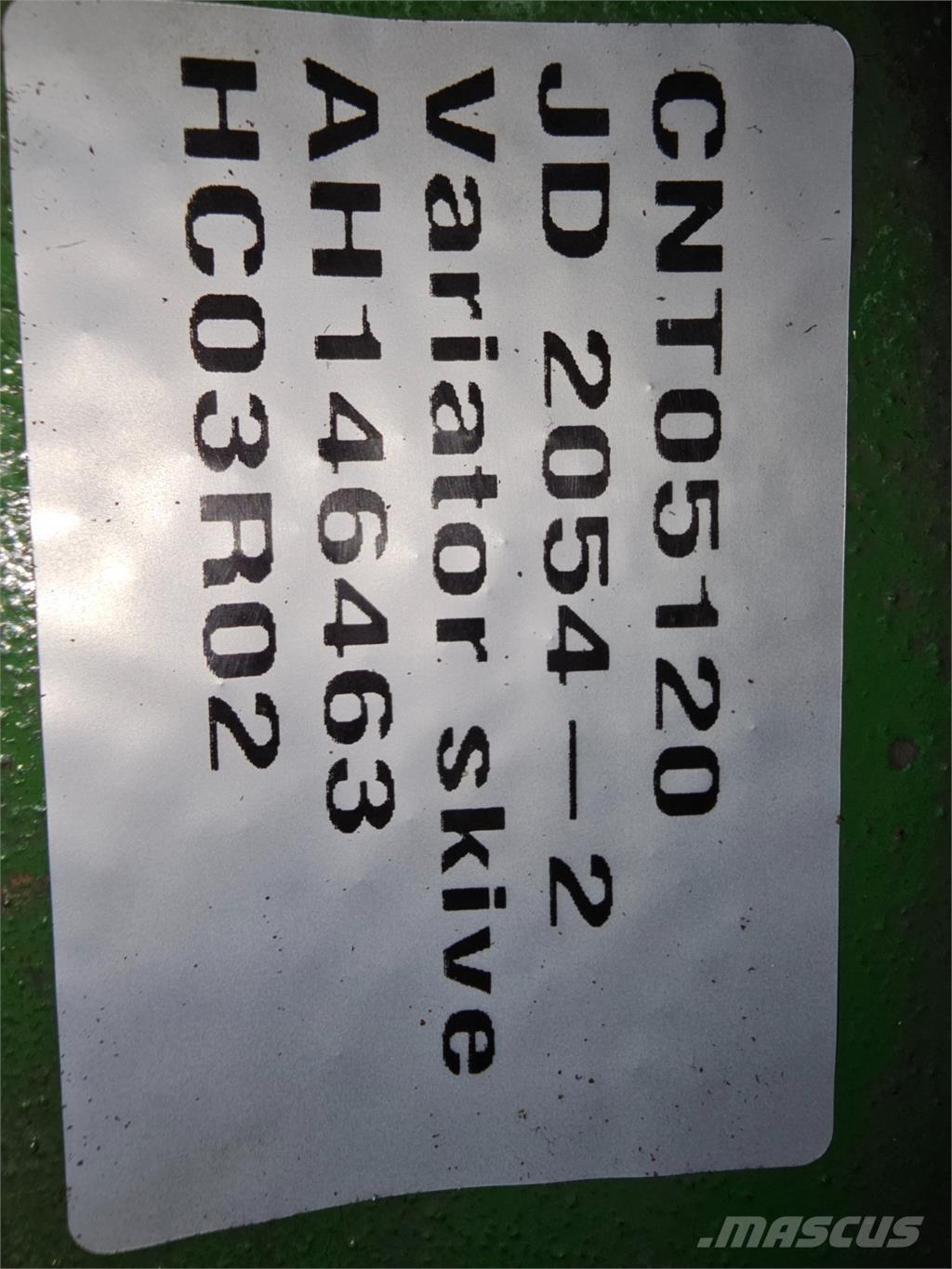 John Deere 9540 Poljoprivreda – ostalo