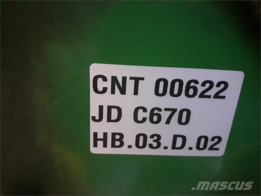 John Deere C670 Dodatna oprema za kombajne