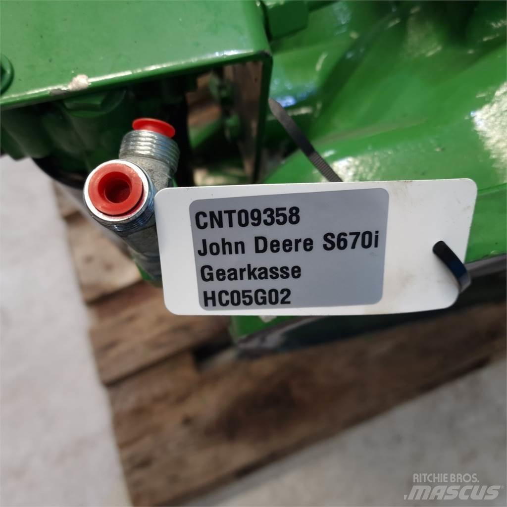 John Deere S670 Mjenjač