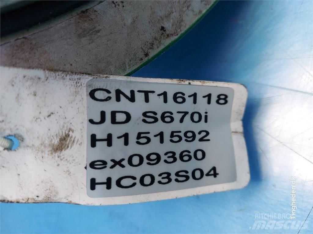 John Deere S670 Mjenjač