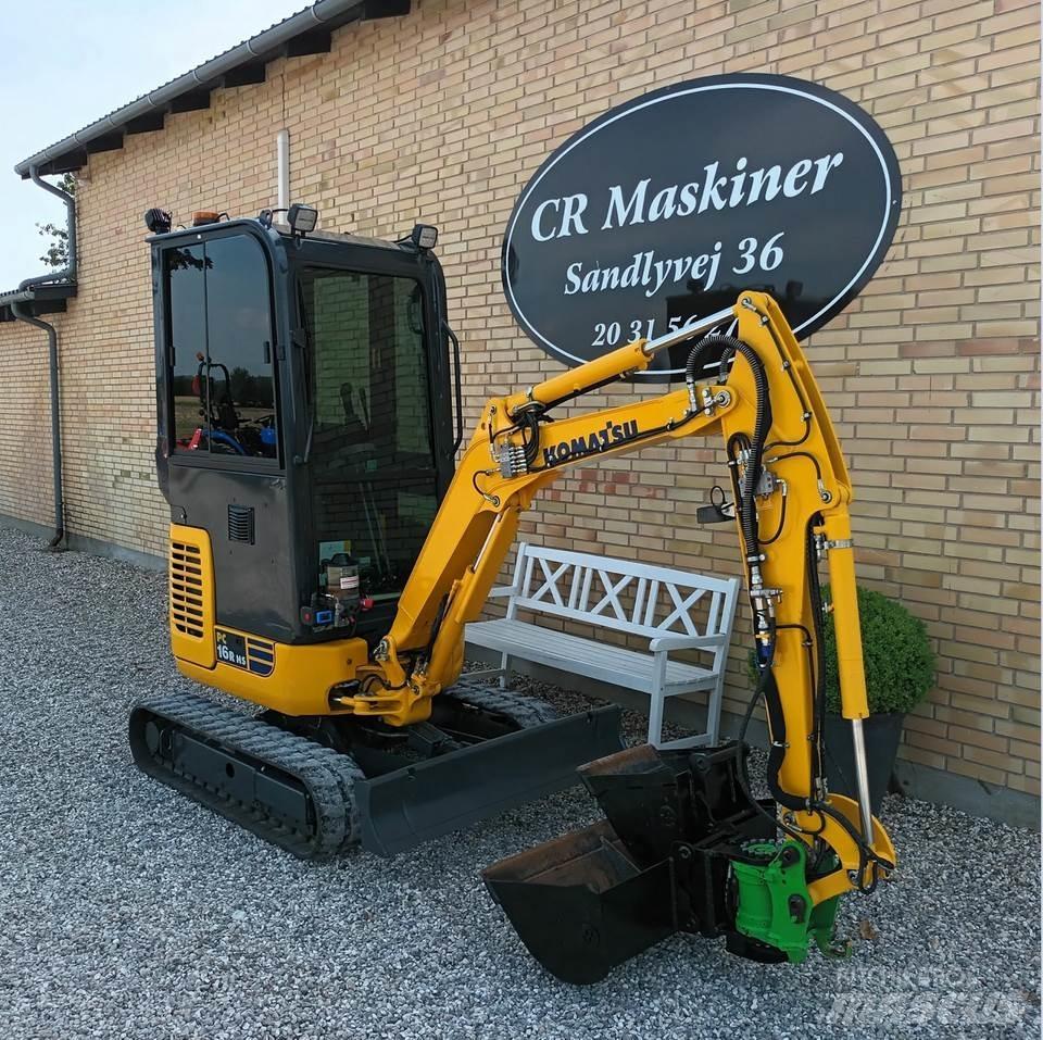 Komatsu pc16r hs Mini bageri <7t