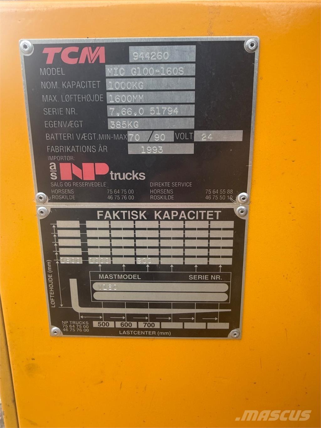 MIC 1000kg Ručni paletariRučni paletni viličari