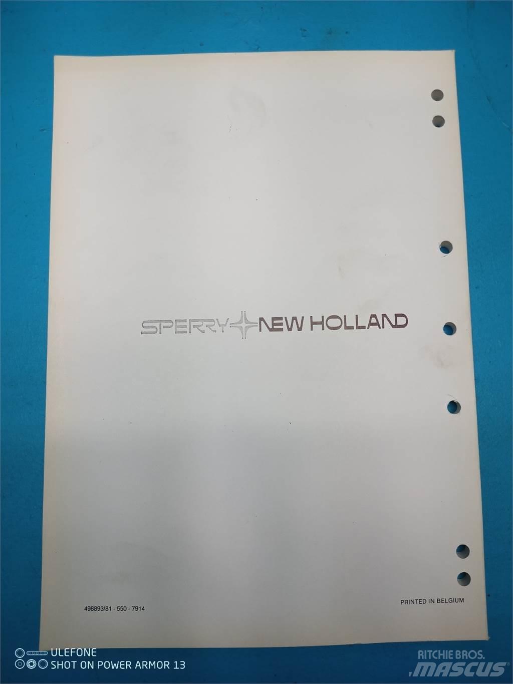 New Holland 1550 Poljoprivreda – ostalo