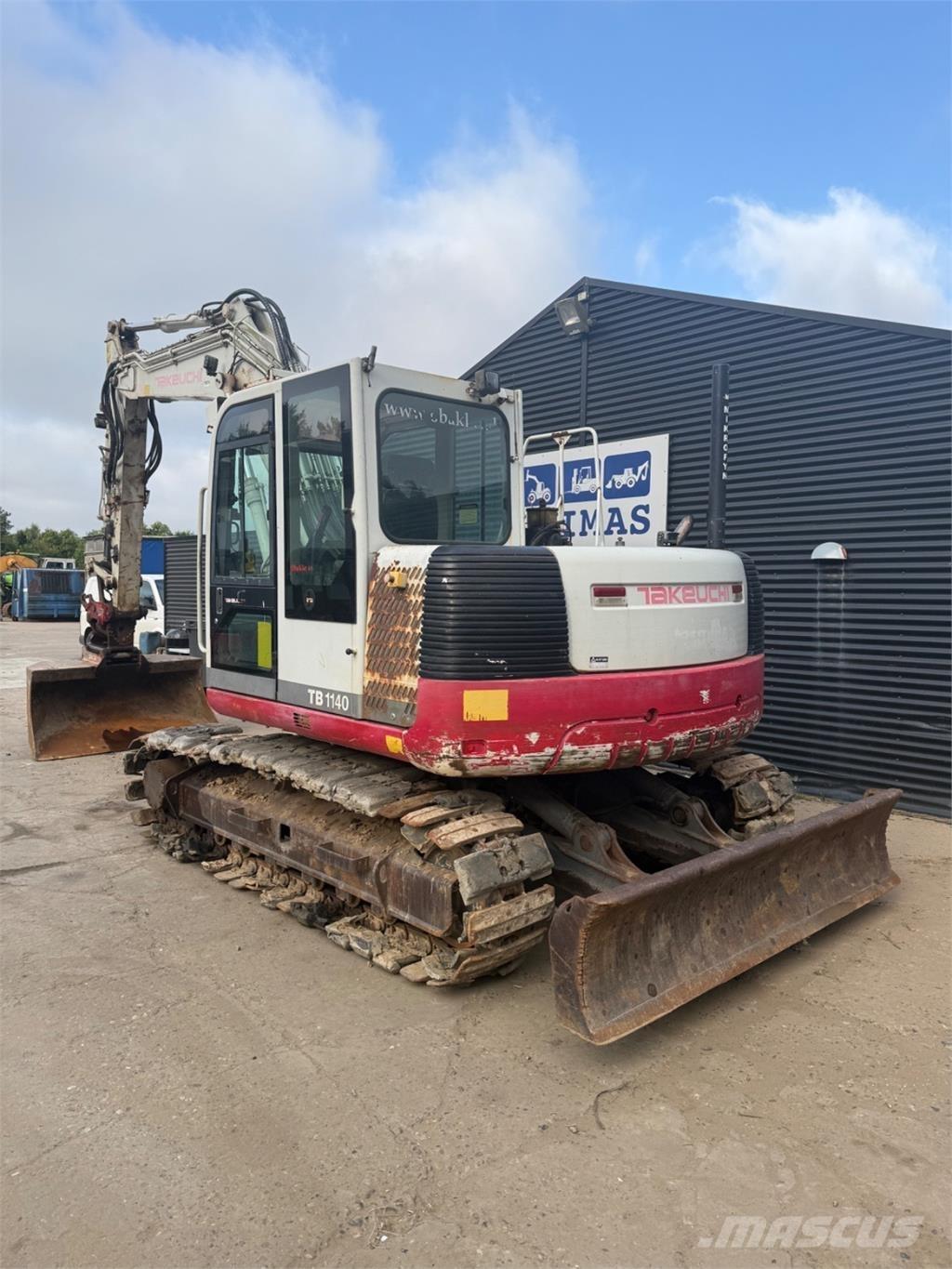 Takeuchi TB1140 Bageri gusjeničari