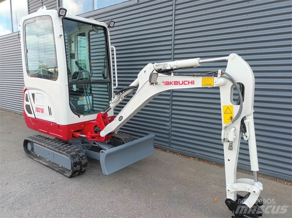 Takeuchi tb216 Mini bageri <7t
