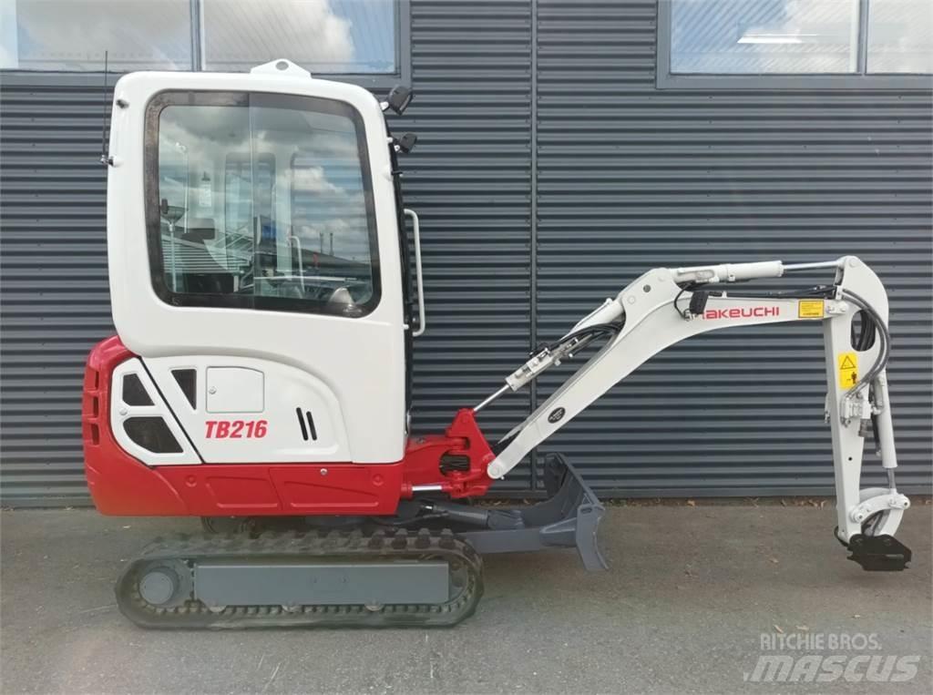 Takeuchi tb216 Mini bageri <7t