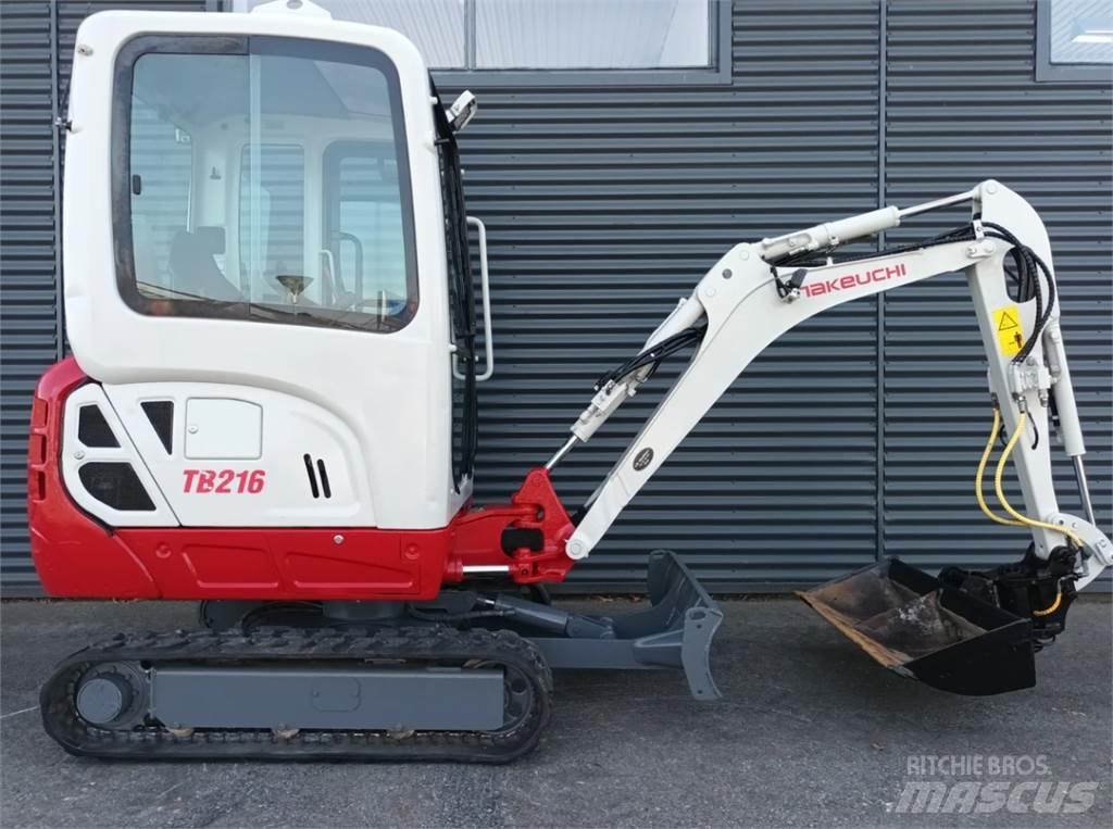 Takeuchi tb216 Mini bageri <7t