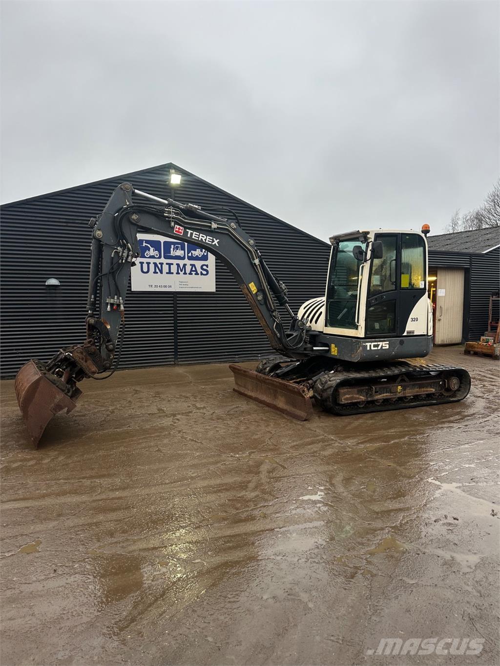 Terex TC75 Bageri gusjeničari