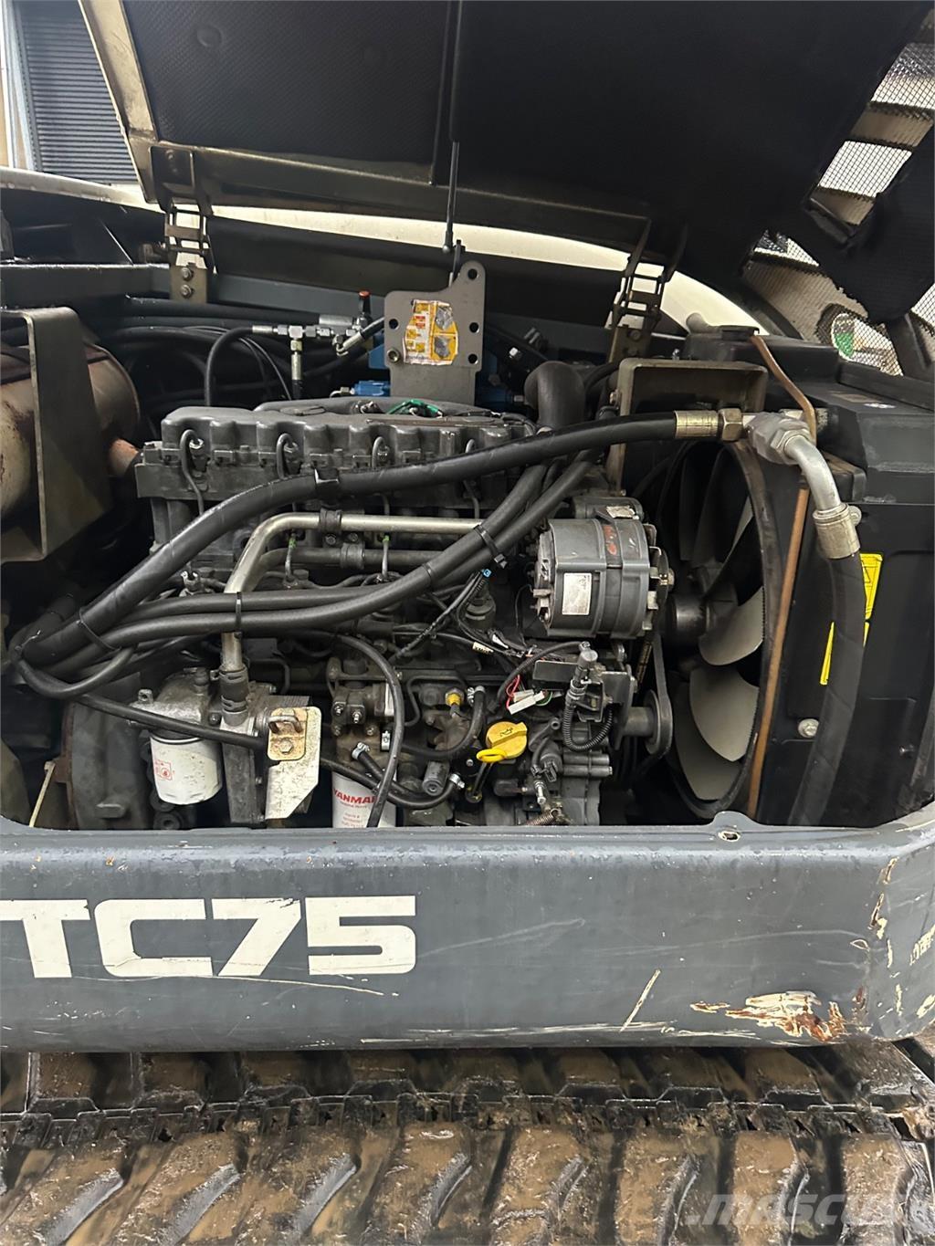 Terex TC75 Bageri gusjeničari
