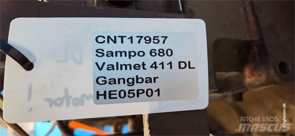 Valmet 411DL Motori