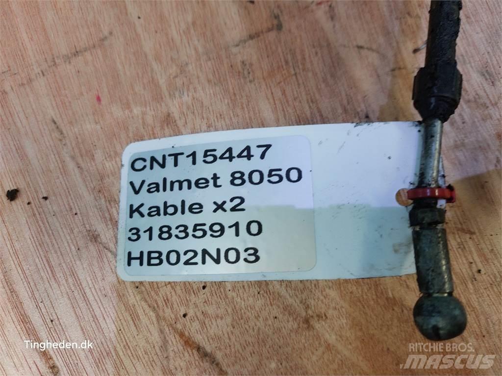 Valmet 8050 Kabine i unutrašnjost