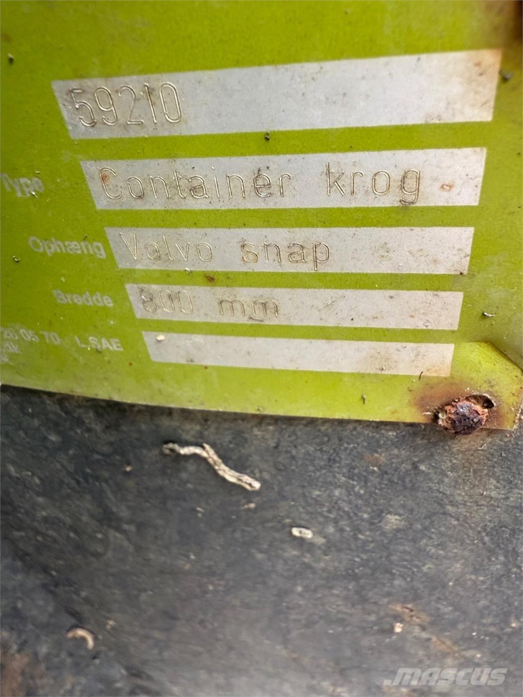 Volvo skifte Boom I dipper ruke