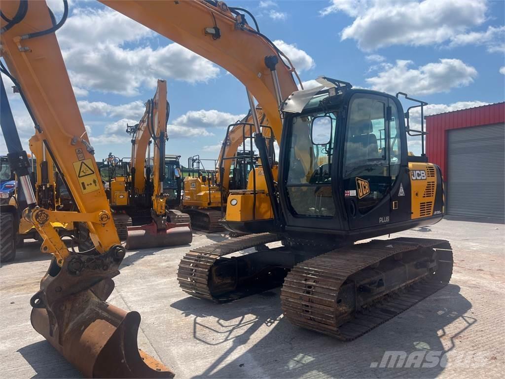 JCB JS130 LC Bageri gusjeničari