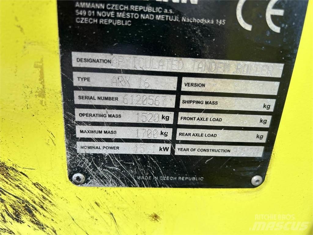 Ammann ARX16 AMMANN ARX16 Valjci sa dvojnim bubnjem