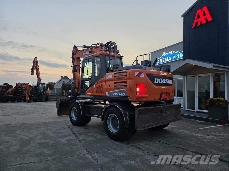 Doosan DX140W-5 Bageri na kotačima