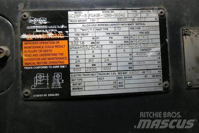 Doosan GC25P-5 Viličari - ostalo