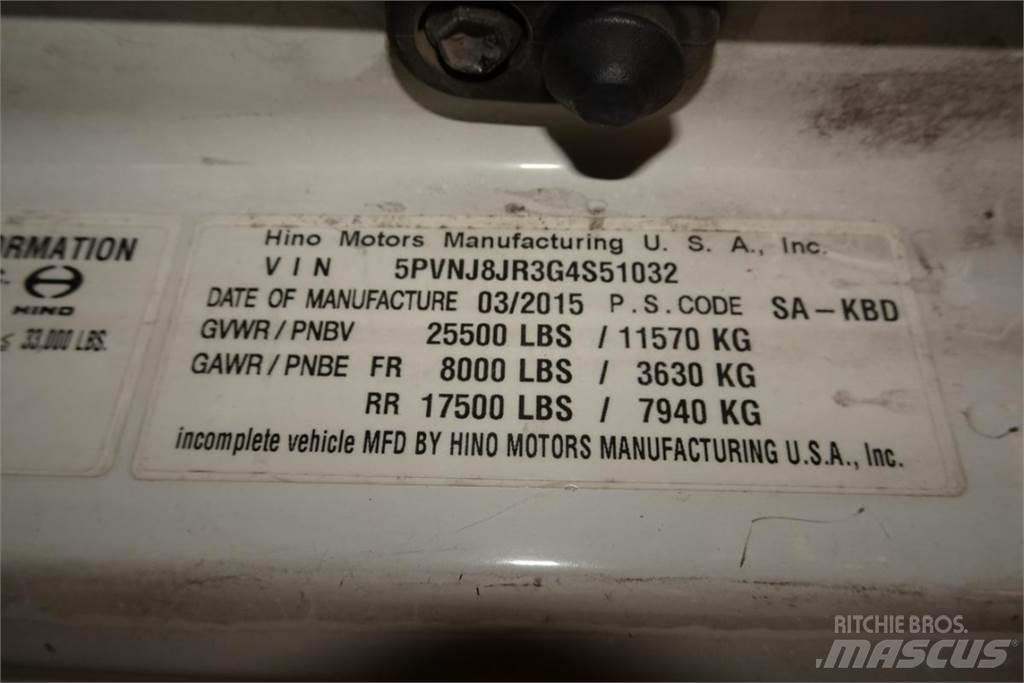 Hino 258 Sanduk kamioni