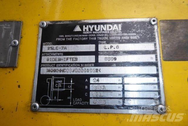 Hyundai 25LC-7A Viličari - ostalo