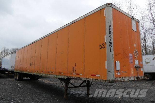 Wabash Dry Van Sanduk prikolice