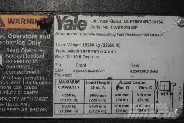 Yale GLP155VX Viličari - ostalo
