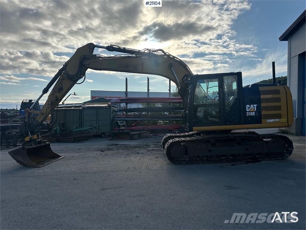 CAT 318EL Bageri gusjeničari