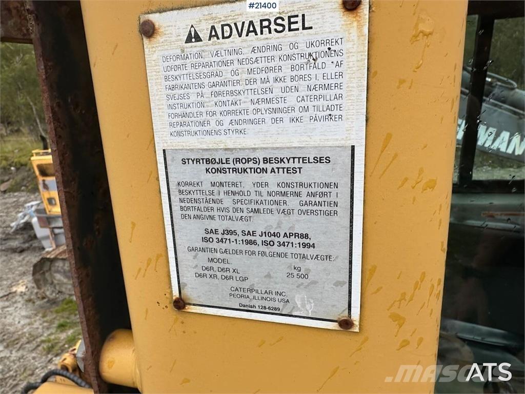 CAT D6R LGP Buldožeri gusjeničari