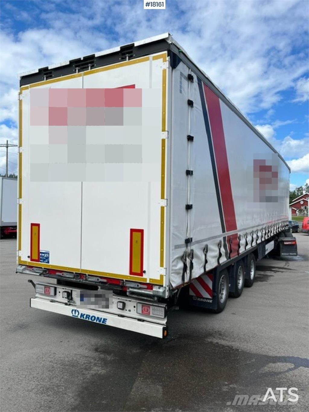 Krone box trailer Prikolice sa ceradom