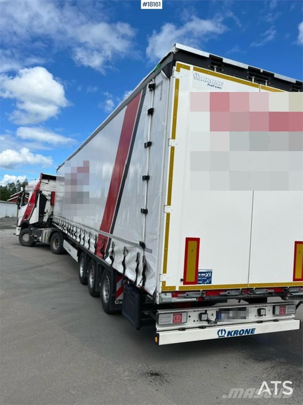 Krone box trailer Prikolice sa ceradom