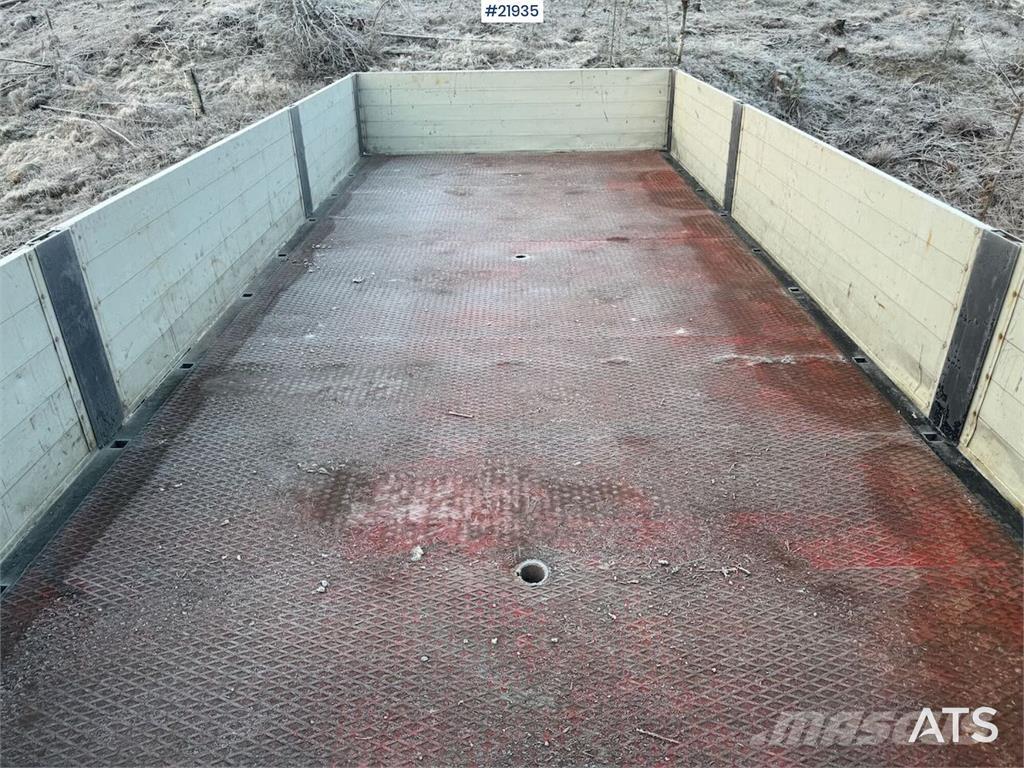 Maur 1-Axle Trailer Prikolice platforme/otvoreni sanduk