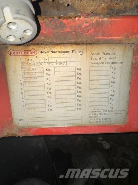  Noteboom 2008 Poluprikolice sa otvorenim sandukom