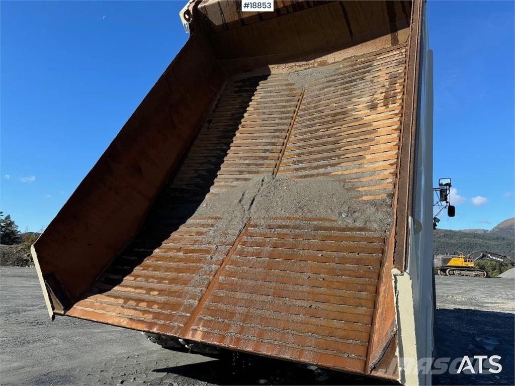 Terex TR 100. Demperi za gradilišta