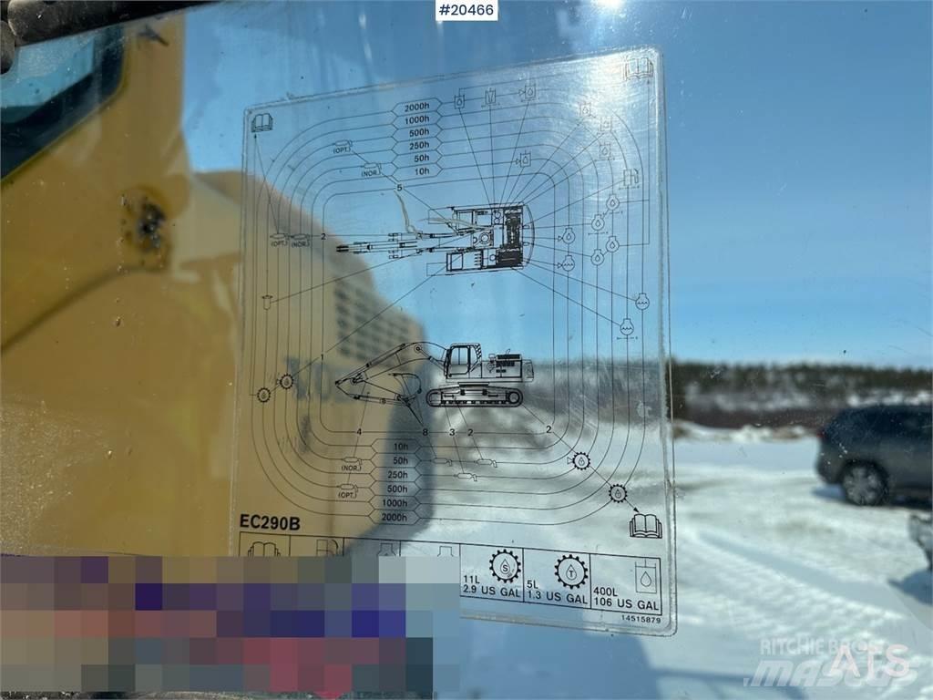 Volvo EC290 BLC Bageri gusjeničari