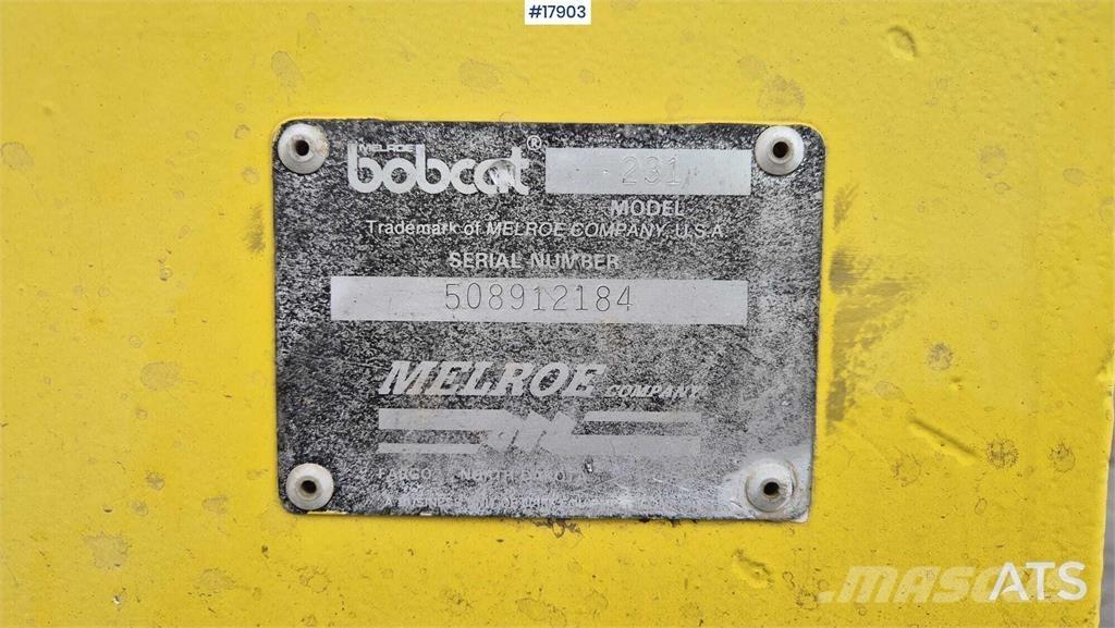 Bobcat 231 Mini bageri <7t