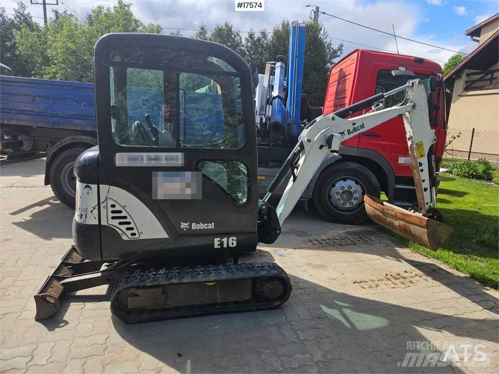 Bobcat E16 Mini bageri <7t