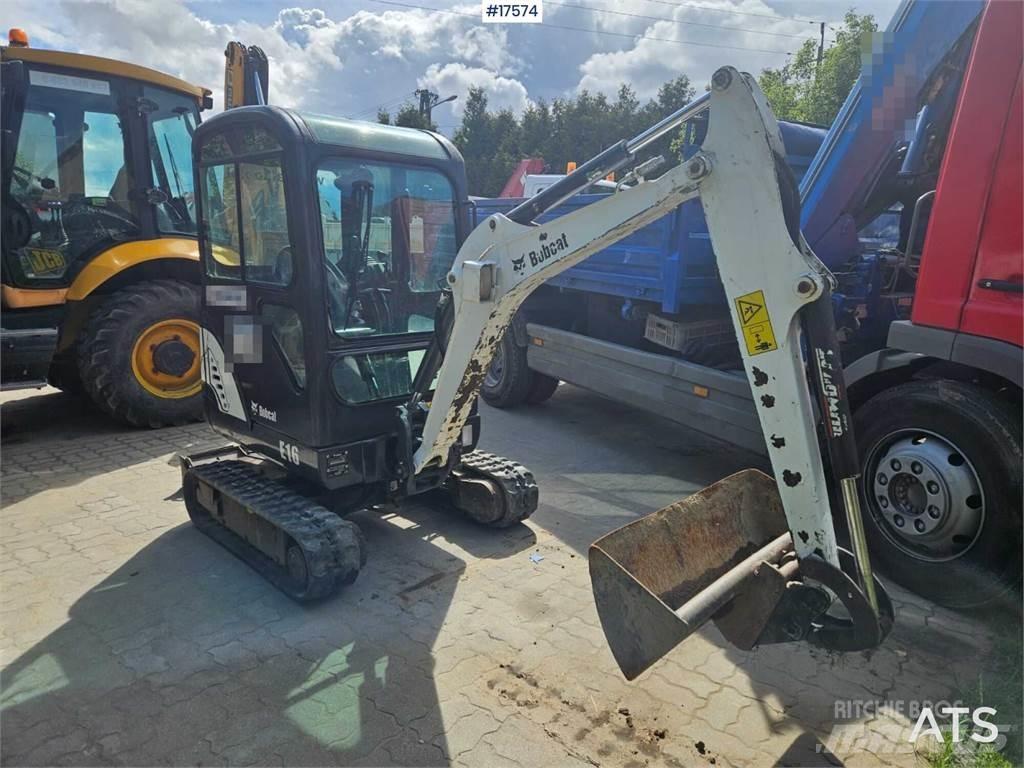 Bobcat E16 Mini bageri <7t