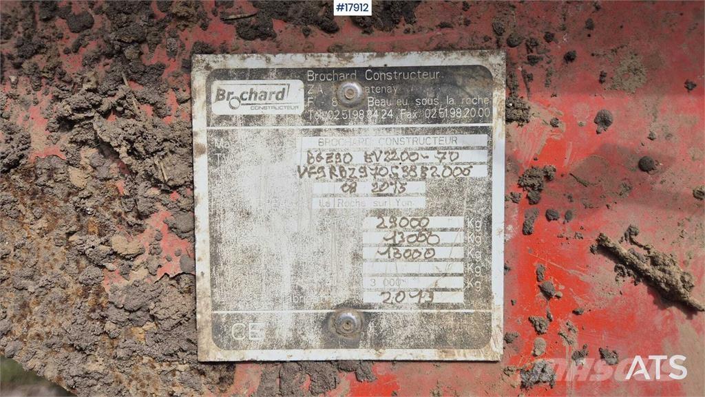 Brochard EV2200-OBS Rasipači gnojiva