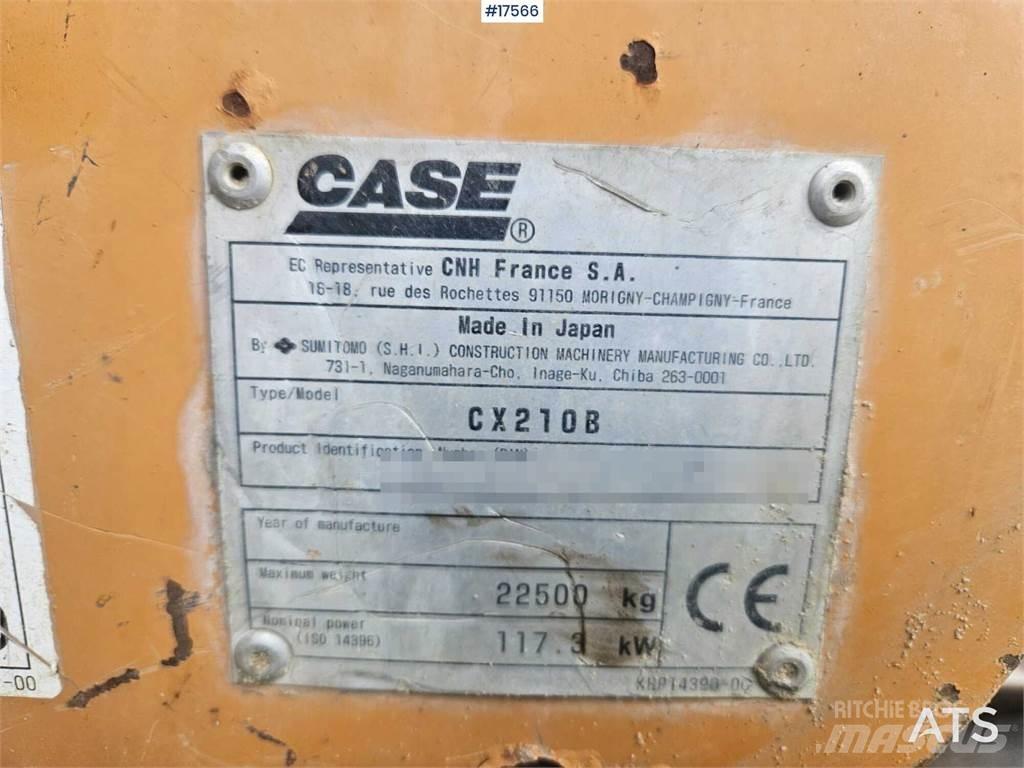 CASE CX210B Bageri gusjeničari