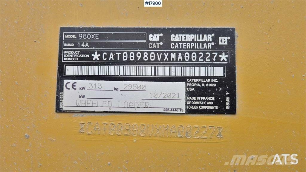 CAT 980 XE Utovarivači na kotačima