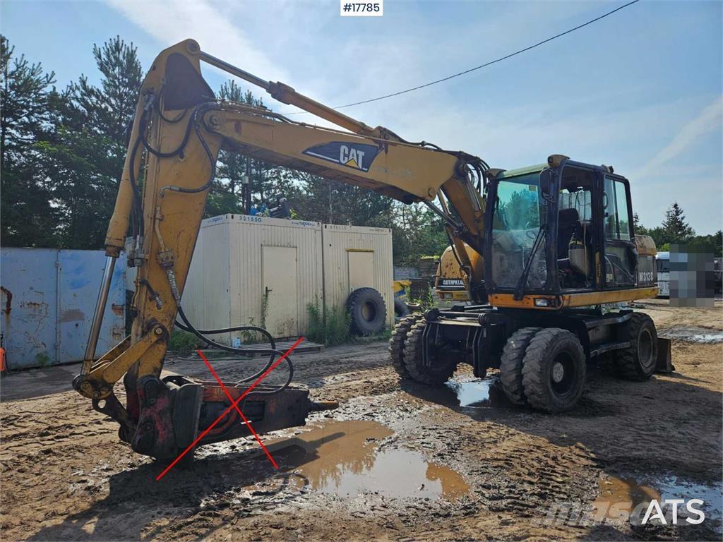 CAT M313 C Bageri na kotačima
