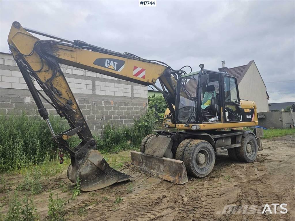 CAT M316D Bageri na kotačima