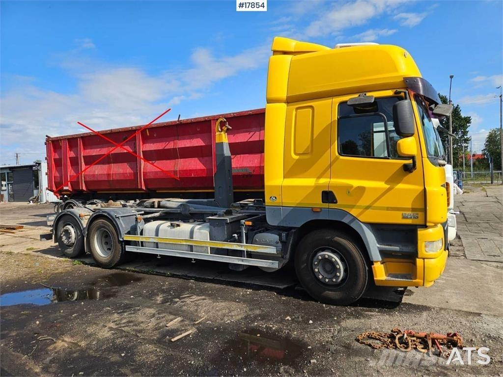DAF CF 85.410 Rol kiper kamioni s kukama za dizanje