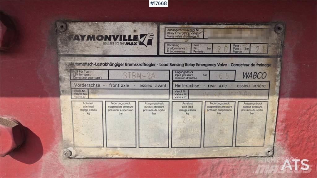 Faymonville STBN-2A Nisko-utovarne poluprikolice