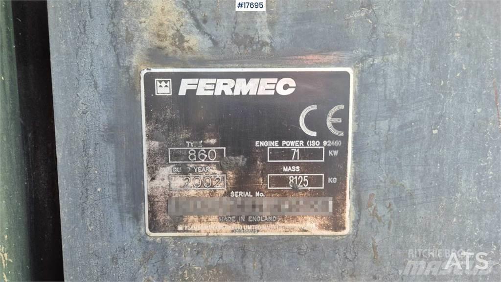 Fermec 860 Utovarni rovokopači