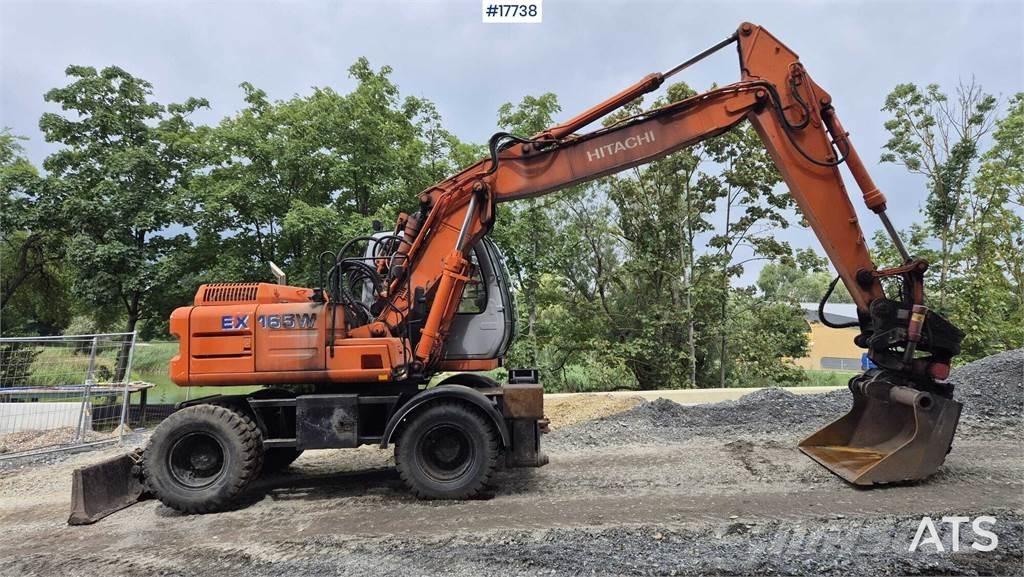Hitachi EX 165W Bageri na kotačima